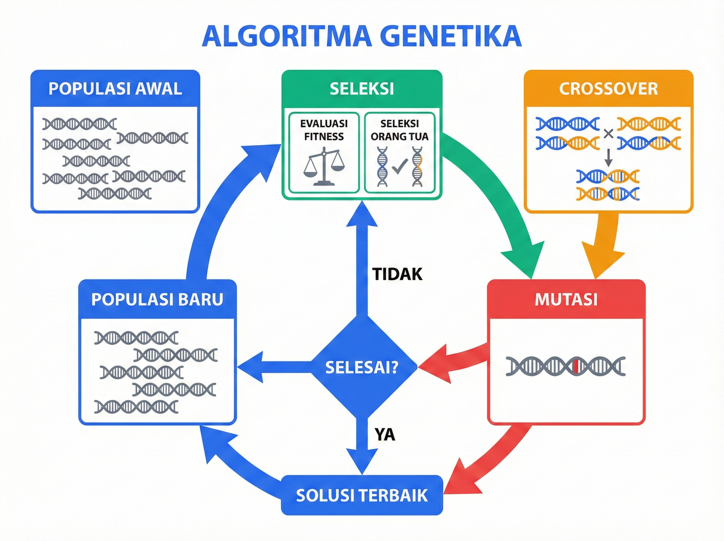 Genetic Algorithm Flow