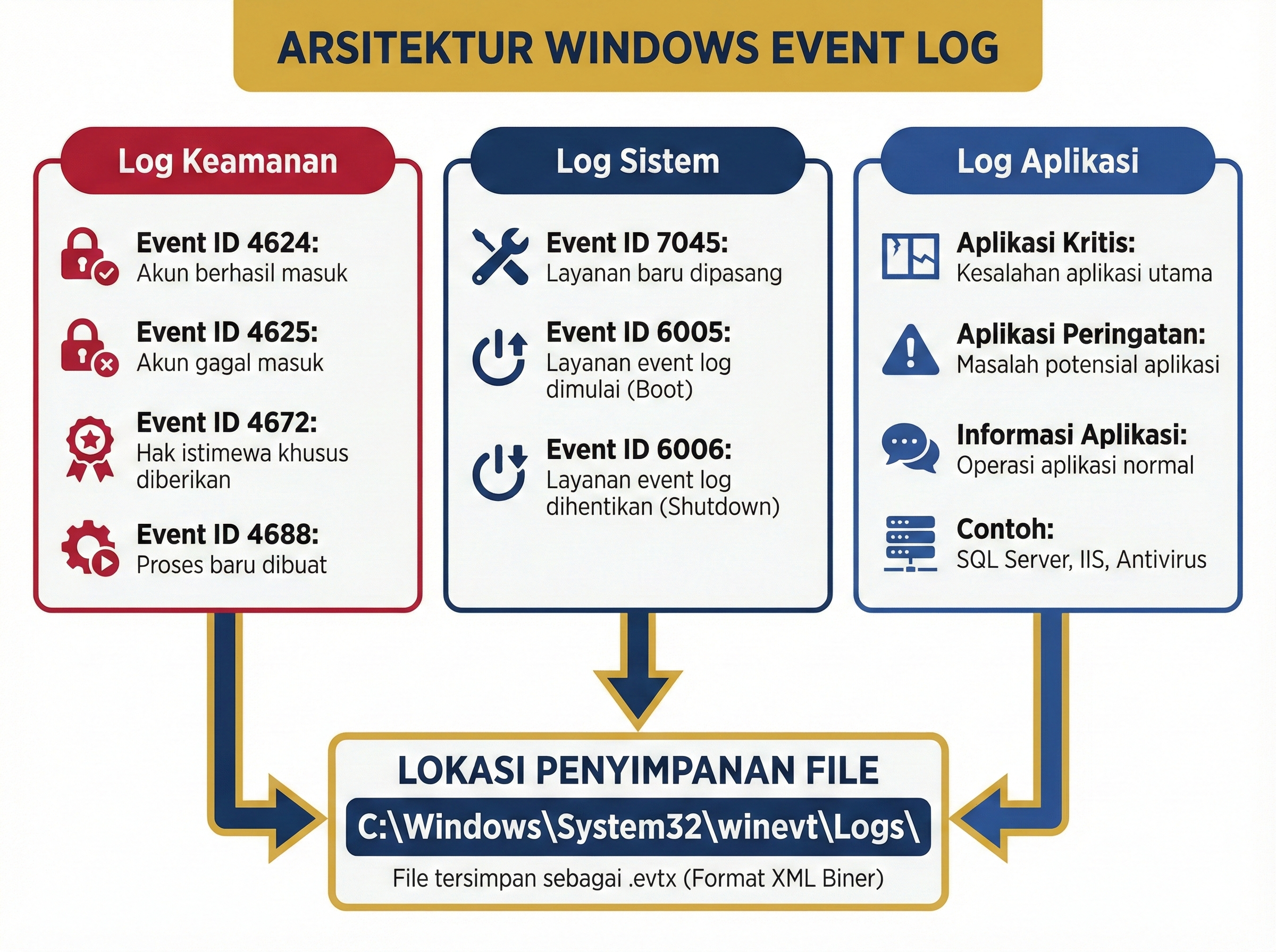 Arsitektur Windows Event Log