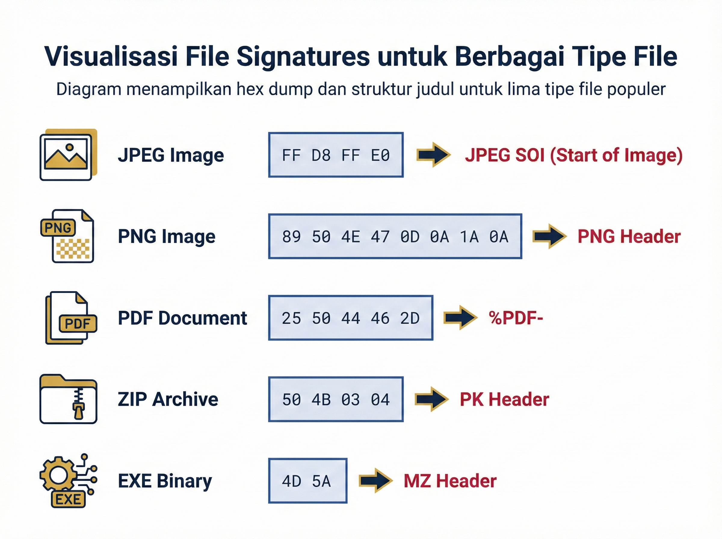 File Signatures Visualization