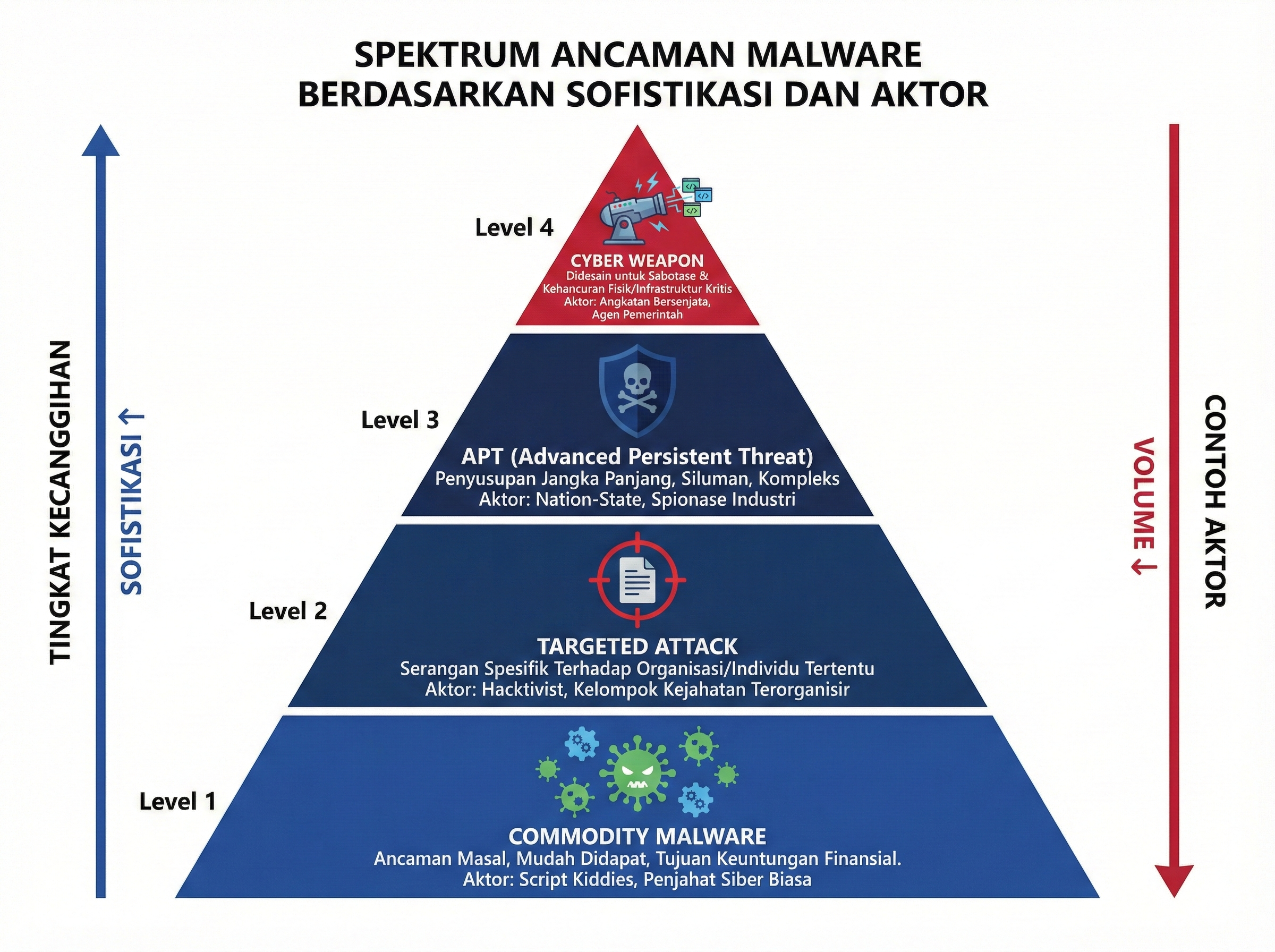 Tingkat Sofistikasi Ancaman Malware